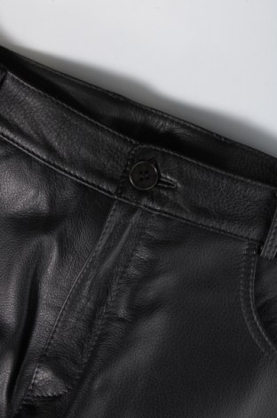 Ανδρικό δερμάτινο παντελόνι, Μέγεθος L, Χρώμα Μαύρο, Τιμή 48,72 €