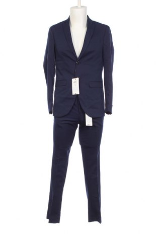 Ανδρικό κοστούμι Jack & Jones PREMIUM, Μέγεθος M, Χρώμα Μπλέ, Τιμή 56,64 €