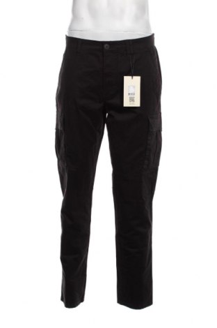 Pantaloni de bărbați ! Solid, Mărime L, Culoare Negru, Preț 37,20 Lei