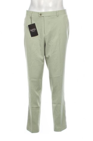 Мъжки панталон Boohoo, Размер L, Цвят Зелен, Цена 15,79 лв.