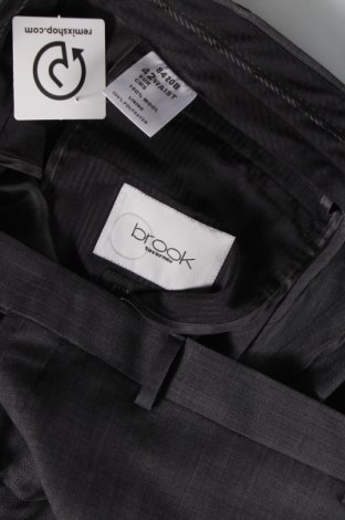 Ανδρικό παντελόνι Brook Taverner, Μέγεθος XL, Χρώμα Γκρί, Τιμή 7,79 €