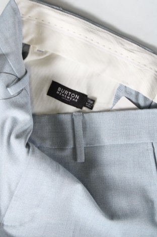 Męskie spodnie Burton of London, Rozmiar S, Kolor Niebieski, Cena 48,70 zł