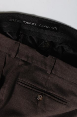 Ανδρικό παντελόνι C.Comberti, Μέγεθος L, Χρώμα Καφέ, Τιμή 6,33 €