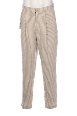 Pantaloni de bărbați Jack & Jones, Mărime M, Culoare Bej, Preț 75,53 Lei