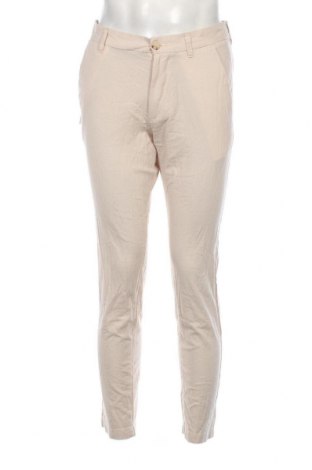 Мъжки панталон Jack & Jones, Размер M, Цвят Екрю, Цена 20,50 лв.