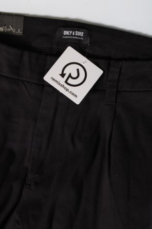 Ανδρικό παντελόνι Only & Sons, Μέγεθος M, Χρώμα Μαύρο, Τιμή 10,43 €