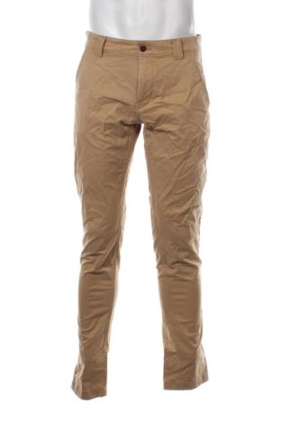Мъжки панталон Tommy Jeans, Размер M, Цвят Бежов, Цена 57,30 лв.