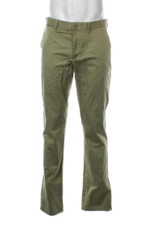 Мъжки панталон Tommy Hilfiger, Размер L, Цвят Зелен, Цена 66,85 лв.