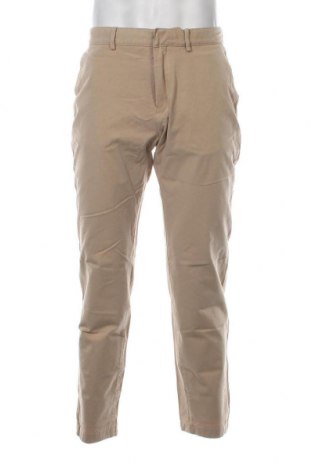 Pantaloni de bărbați Tommy Hilfiger, Mărime L, Culoare Bej, Preț 628,29 Lei