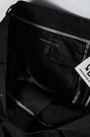 Ανδρικό παντελόνι Van Heusen, Μέγεθος L, Χρώμα Μαύρο, Τιμή 5,92 €