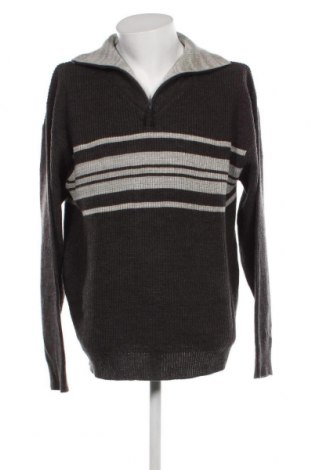 Ανδρικό πουλόβερ, Μέγεθος L, Χρώμα Γκρί, Τιμή 5,38 €