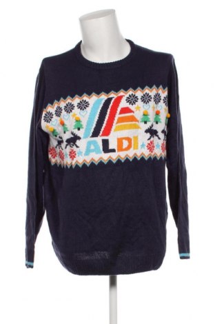 Ανδρικό πουλόβερ, Μέγεθος XL, Χρώμα Μπλέ, Τιμή 5,38 €