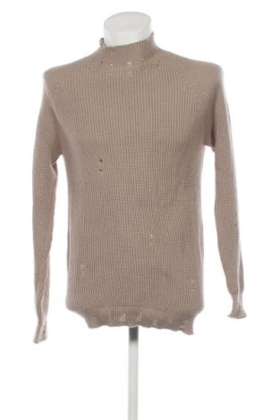 Мъжки пуловер, Размер M, Цвят Бежов, Цена 7,83 лв.