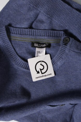 Herrenpullover Balsamik, Größe M, Farbe Blau, Preis 26,72 €