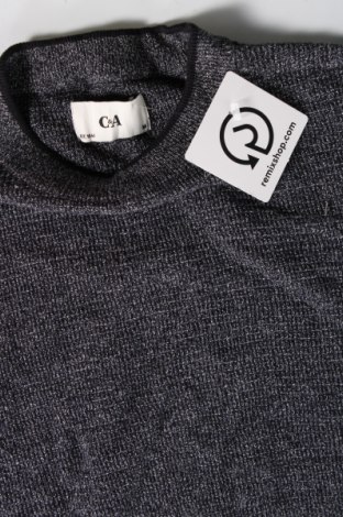 Мъжки пуловер C&A, Размер M, Цвят Черен, Цена 7,25 лв.