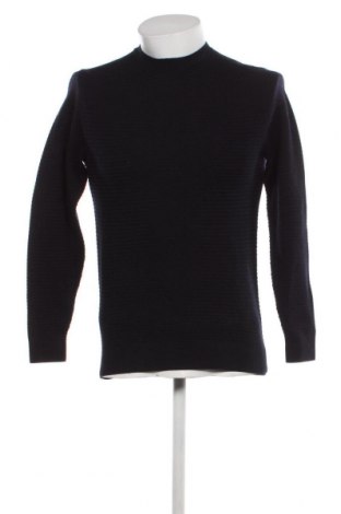 Мъжки пуловер COS, Размер S, Цвят Син, Цена 132,00 лв.