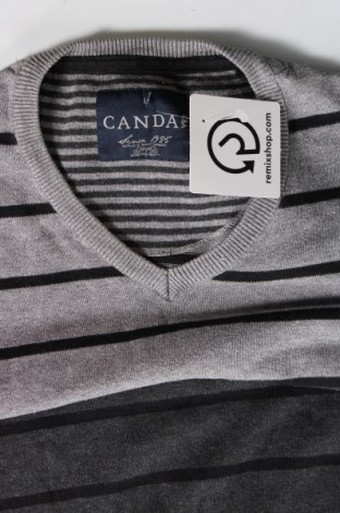 Ανδρικό πουλόβερ Canda, Μέγεθος L, Χρώμα Γκρί, Τιμή 5,38 €