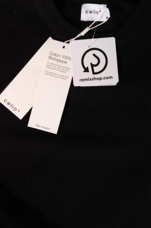 Ανδρικό πουλόβερ Celio, Μέγεθος S, Χρώμα Μαύρο, Τιμή 9,48 €