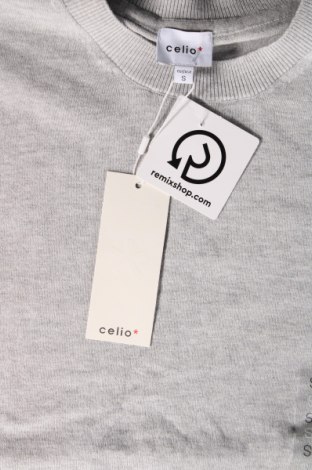 Ανδρικό πουλόβερ Celio, Μέγεθος S, Χρώμα Γκρί, Τιμή 9,48 €