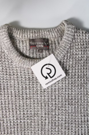 Męski sweter Cotton&silk, Rozmiar M, Kolor Kolorowy, Cena 37,10 zł