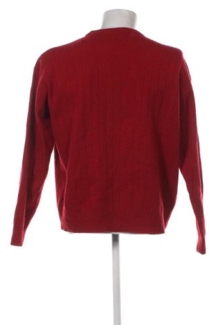 Мъжки пуловер Daniel Hechter, Размер L, Цвят Червен, Цена 22,44 лв.