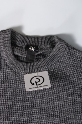 Мъжки пуловер H&M, Размер S, Цвят Сив, Цена 7,25 лв.