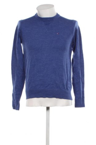 Мъжки пуловер Hilfiger Denim, Размер M, Цвят Син, Цена 47,75 лв.