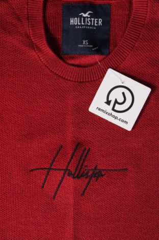 Herrenpullover Hollister, Größe XS, Farbe Rot, Preis 6,31 €