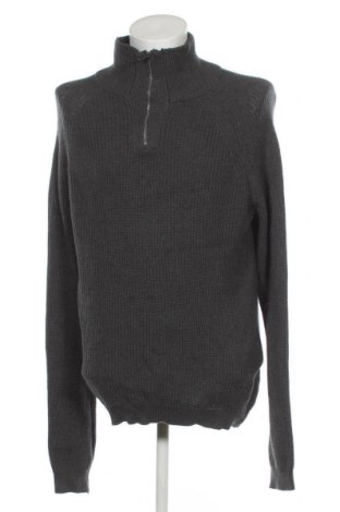Ανδρικό πουλόβερ Jean Pascale, Μέγεθος L, Χρώμα Γκρί, Τιμή 5,38 €