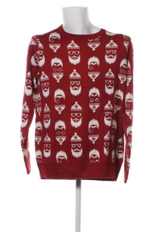 Ανδρικό πουλόβερ Livergy, Μέγεθος XL, Χρώμα Κόκκινο, Τιμή 6,28 €