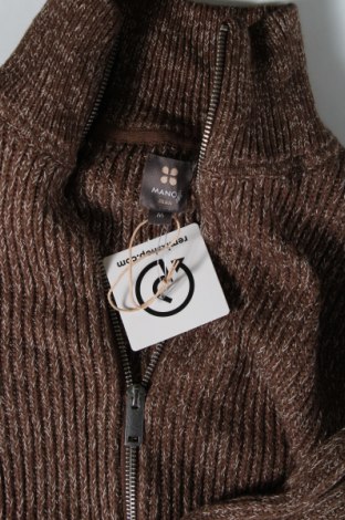 Мъжки пуловер Manor, Размер M, Цвят Кафяв, Цена 10,15 лв.