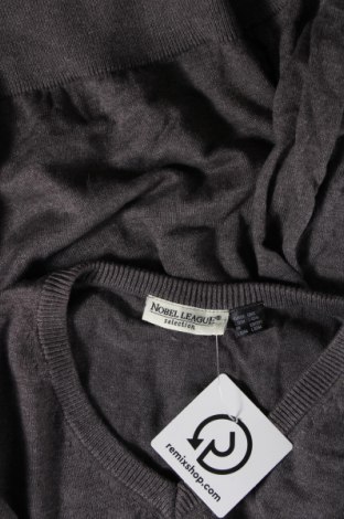 Мъжки пуловер Nobel League, Размер L, Цвят Сив, Цена 7,83 лв.