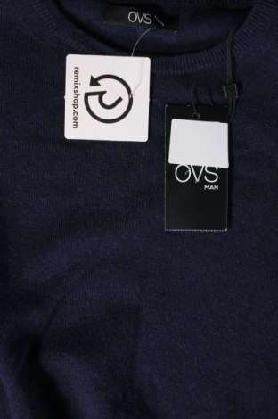 Ανδρικό πουλόβερ Oviesse, Μέγεθος M, Χρώμα Μπλέ, Τιμή 23,71 €