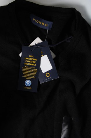 Ανδρικό πουλόβερ Piombo, Μέγεθος M, Χρώμα Μαύρο, Τιμή 68,04 €