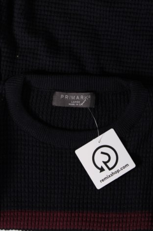 Ανδρικό πουλόβερ Primark, Μέγεθος L, Χρώμα Μπλέ, Τιμή 6,28 €