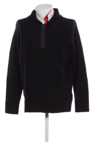 Ανδρικό πουλόβερ S.Oliver, Μέγεθος XL, Χρώμα Μπλέ, Τιμή 14,84 €