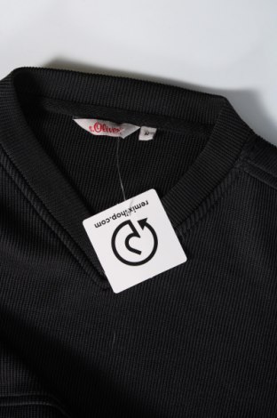 Ανδρικό πουλόβερ S.Oliver, Μέγεθος M, Χρώμα Μαύρο, Τιμή 5,20 €