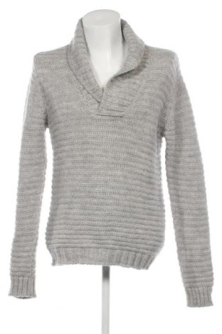 Мъжки пуловер Sisley, Размер L, Цвят Сив, Цена 9,36 лв.