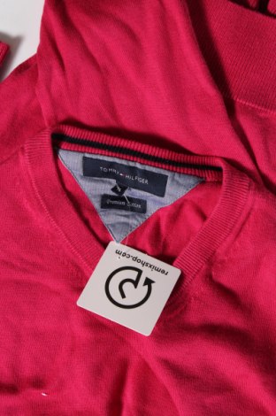 Мъжки пуловер Tommy Hilfiger, Размер M, Цвят Розов, Цена 51,57 лв.