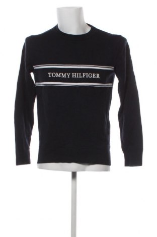 Ανδρικό πουλόβερ Tommy Hilfiger, Μέγεθος S, Χρώμα Μπλέ, Τιμή 25,99 €