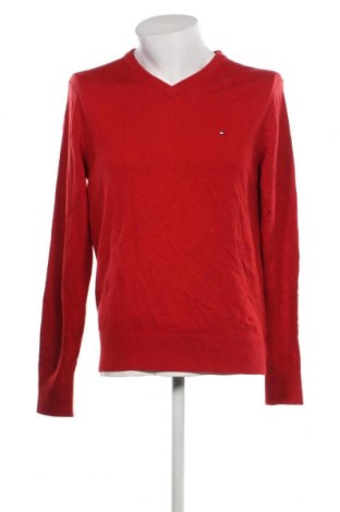 Ανδρικό πουλόβερ Tommy Hilfiger, Μέγεθος L, Χρώμα Κόκκινο, Τιμή 35,44 €