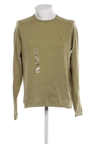 Мъжки пуловер Tommy Hilfiger, Размер XL, Цвят Зелен, Цена 57,30 лв.