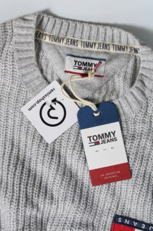 Herrenpullover Tommy Jeans, Größe S, Farbe Grau, Preis 132,91 €