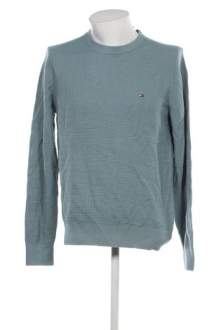 Мъжки пуловер Tommy Hilfiger, Размер L, Цвят Син, Цена 191,00 лв.