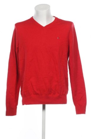 Мъжки пуловер Tommy Hilfiger, Размер XXL, Цвят Червен, Цена 57,30 лв.