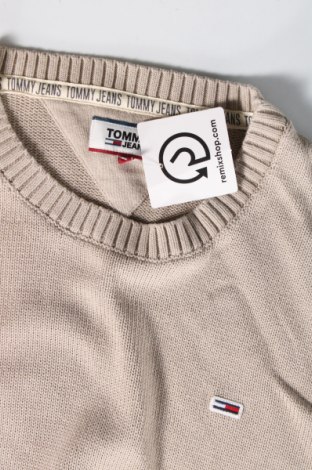 Herrenpullover Tommy Jeans, Größe L, Farbe Beige, Preis 53,16 €