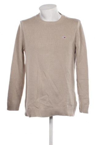 Ανδρικό πουλόβερ Tommy Jeans, Μέγεθος L, Χρώμα  Μπέζ, Τιμή 118,14 €