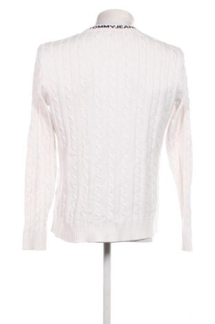Ανδρικό πουλόβερ Tommy Jeans, Μέγεθος XS, Χρώμα Λευκό, Τιμή 35,44 €