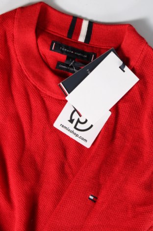 Мъжки пуловер Tommy Hilfiger, Размер S, Цвят Червен, Цена 57,30 лв.