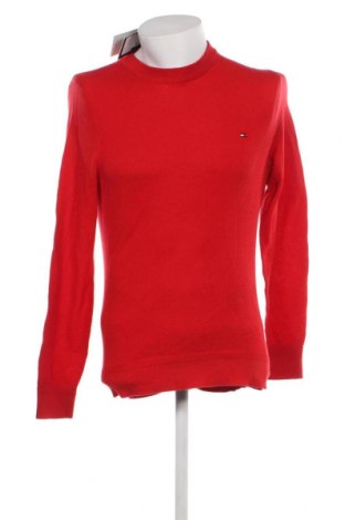 Мъжки пуловер Tommy Hilfiger, Размер S, Цвят Червен, Цена 191,00 лв.